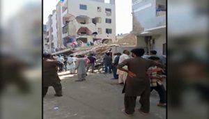 Korangi Building collapse