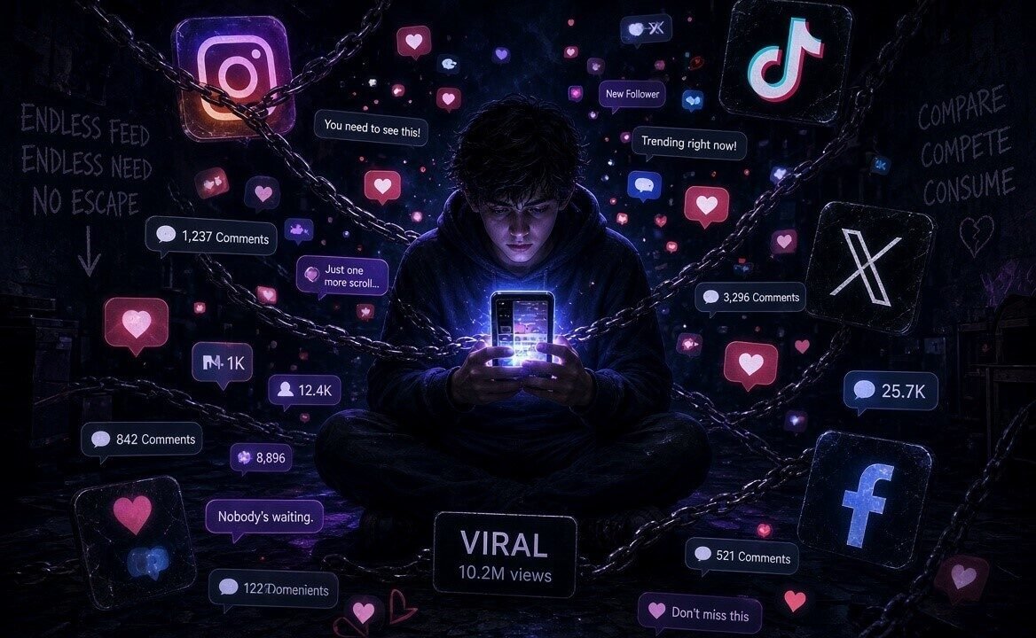 social media additions